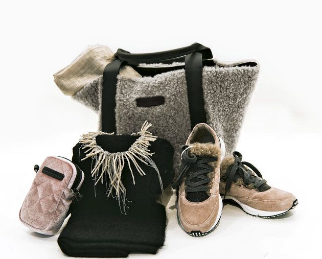 Footwear, Shoe, Product, Brown, Boot, Hiking boot, Fur, Beige, Font, Fashion accessory, 