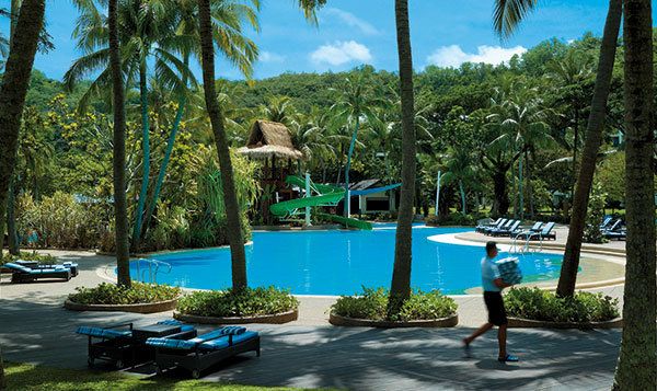 Plant, Resort, Leisure, Arecales, Woody plant, Swimming pool, Vacation, Shade, Tropics, Caribbean, 