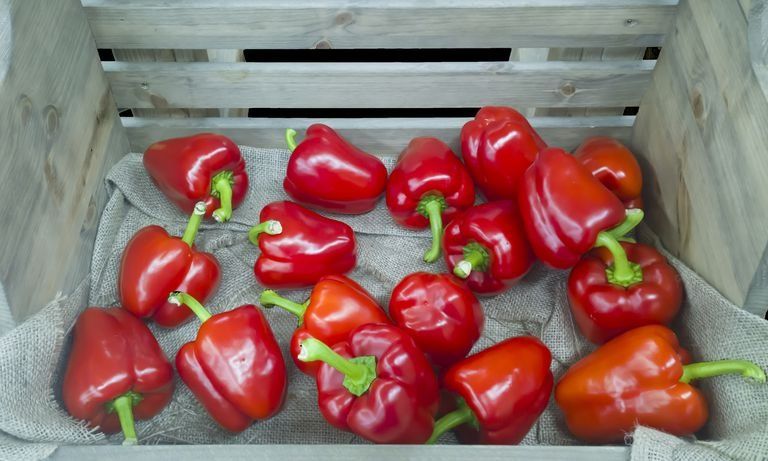 Natural foods, Bell pepper, Pimiento, Food, Vegetable, Bell peppers and chili peppers, Local food, Capsicum, Chili pepper, Plant, 