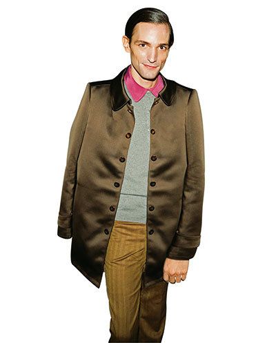 Brown, Collar, Sleeve, Textile, Standing, Coat, Outerwear, Style, Pocket, Formal wear, 