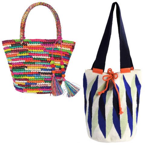Blue, Product, Bag, White, Fashion accessory, Style, Pattern, Shoulder bag, Fashion, Orange, 