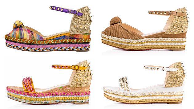Christian Louboutin ウェッジソール クリスチャン ルブタン Christian Louboutin クスチャンルブタン ウェッジソール