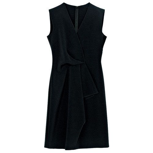 Sleeve, Collar, Textile, Pattern, Dress, Black, Blazer, One-piece garment, Button, Day dress, 