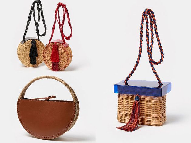 Brown, Wicker, Fashion accessory, Bag, Handbag, Leather, Copper, 