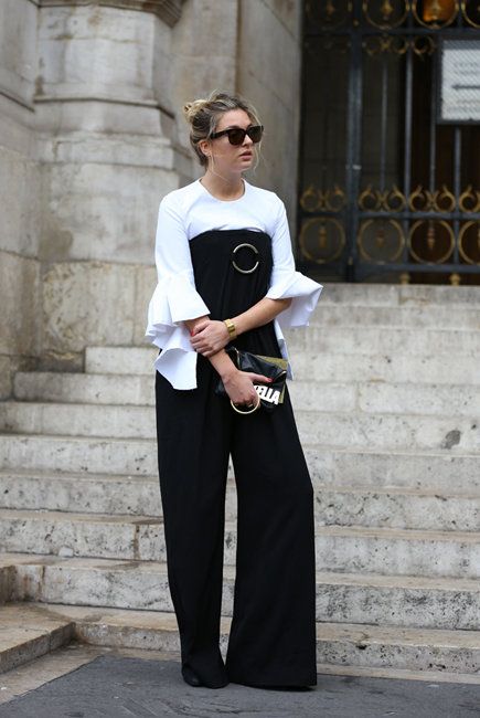 Clothing, Sleeve, Shoulder, Sunglasses, Standing, Style, Street fashion, Waist, Black, Stairs, 