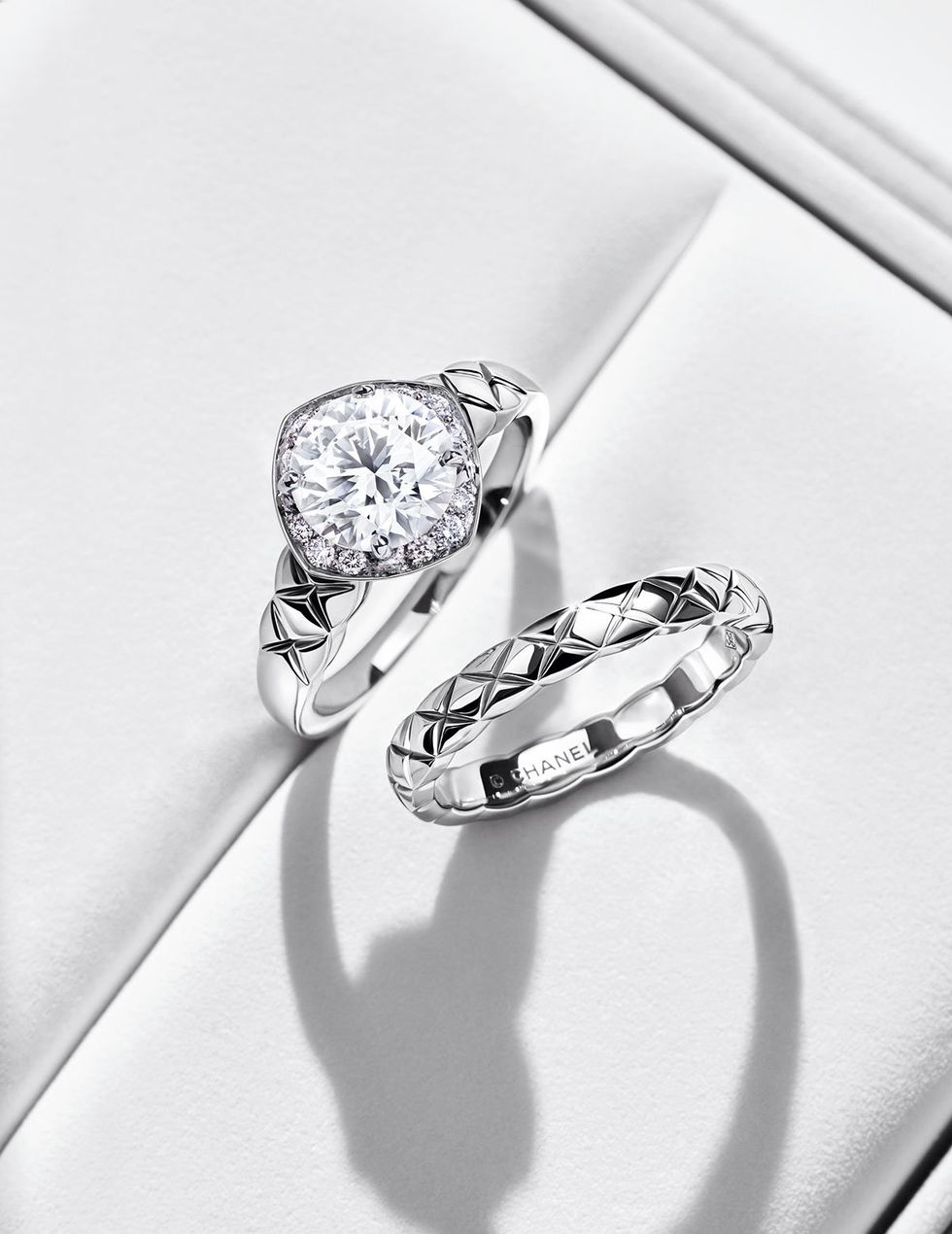 Ring, Pre-engagement ring, Platinum, Engagement ring, Jewellery, Fashion accessory, Diamond, Wedding ring, Body jewelry, Gemstone, 