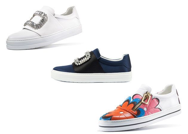 美品△ROGER VIVIER ロジェヴィヴィエ スニーキー ヴィヴ