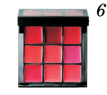 Red, Pink, Magenta, Tints and shades, Rectangle, Carmine, Maroon, Eye shadow, Peach, Square, 