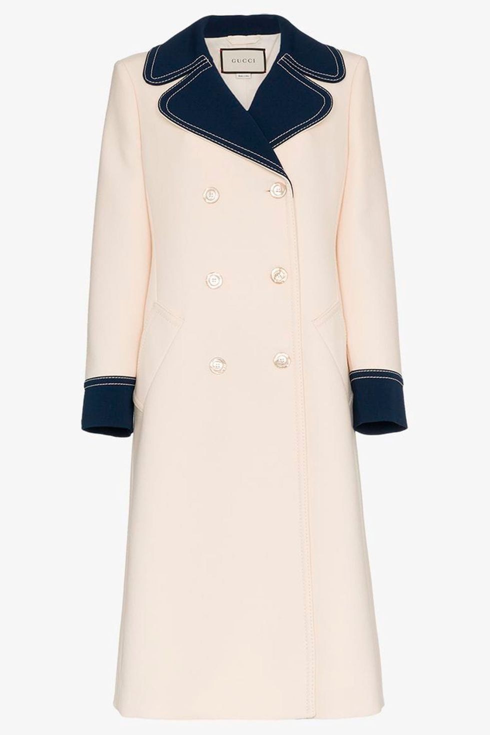Clothing, Coat, White, Outerwear, Overcoat, Trench coat, Sleeve, Collar, Beige, Fur, 