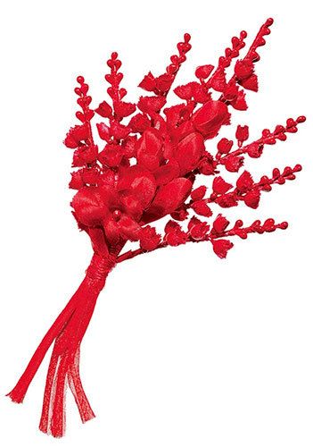 Red, Flower, Botany, Colorfulness, Art, Flowering plant, Twig, Artificial flower, Plant stem, Illustration, 
