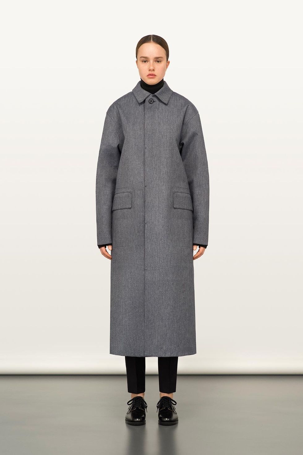 Sleeve, Shoulder, Textile, Joint, Collar, Outerwear, Standing, Coat, Style, Overcoat, 