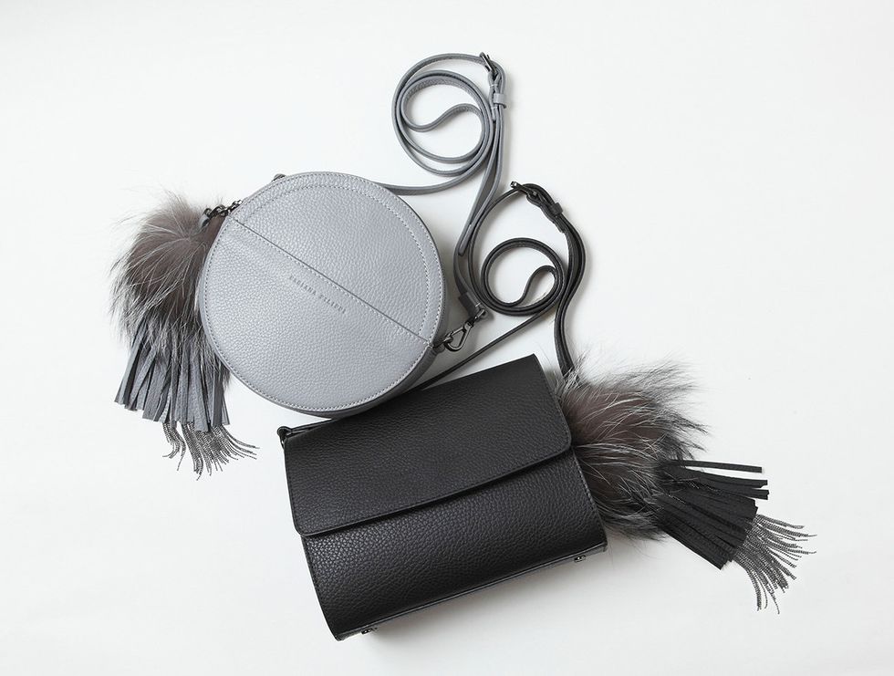 Fur, Feather, Fashion accessory, Keychain, Silver, 