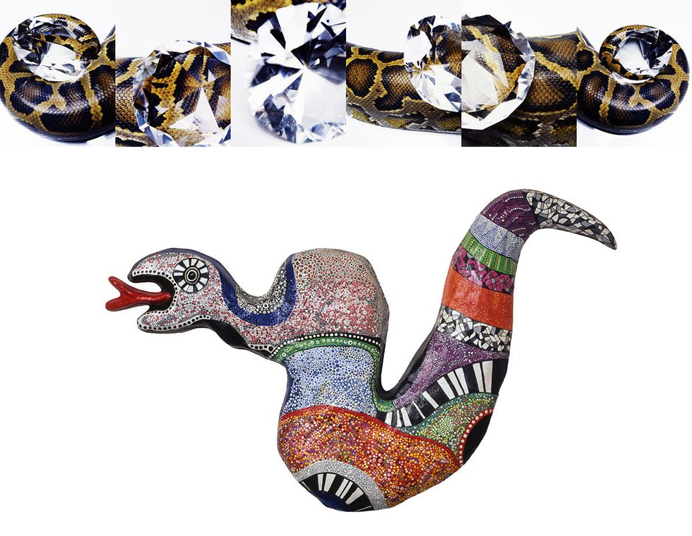 Boa, Snake, Scaled reptile, Reptile, Font, Serpent, Boa constrictor, 