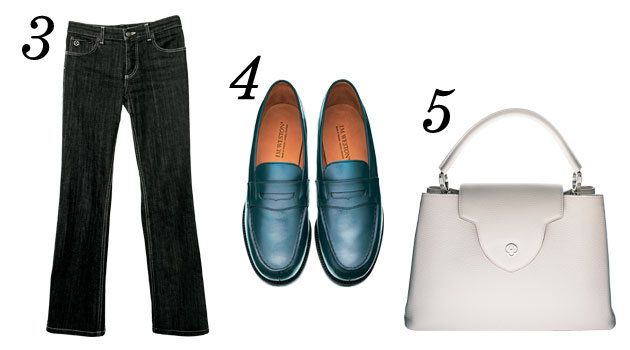 Product, Denim, Style, Leather, Pocket, Tan, Dress shoe, Shoulder bag, Silver, Fashion design, 