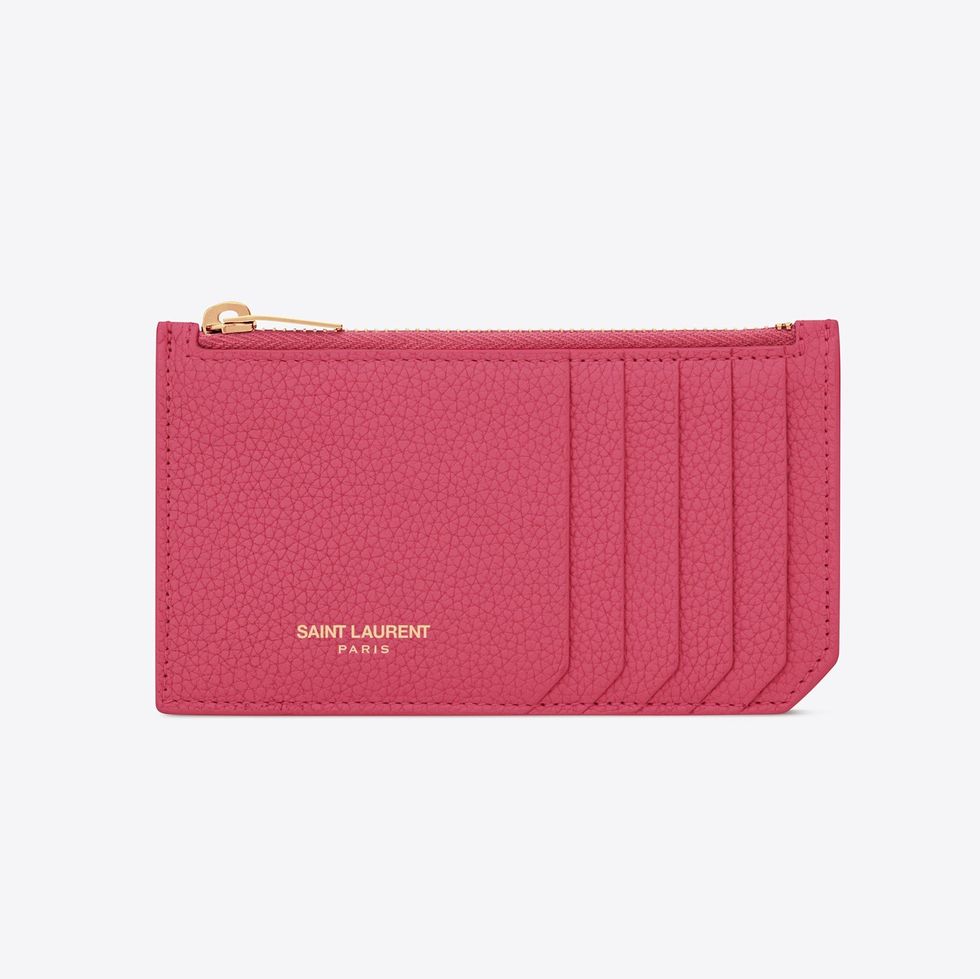 Pink, Wallet, Red, Magenta, Fashion accessory, Coin purse, Handbag, Bag, Material property, Wristlet, 
