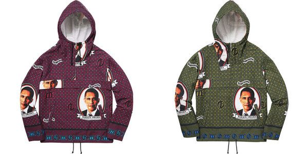 シュプリームがオバマ元大統領プリントのアイテムを発表 シュプリームがオバマ元大統領プリントのアイテムを発表
