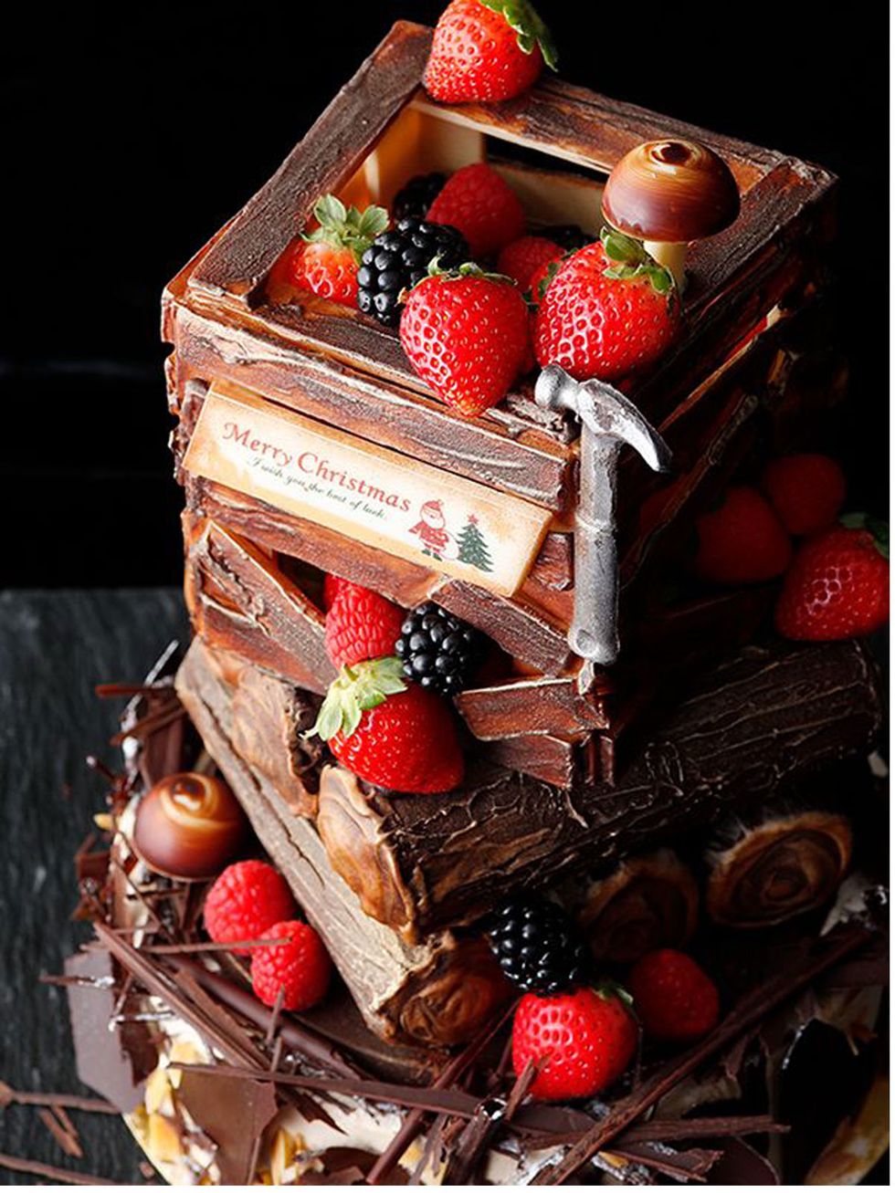 Food, Dessert, Chocolate cake, Cuisine, Chocolate, Cake, Sweetness, Fruit cake, Baked goods, Dish, 