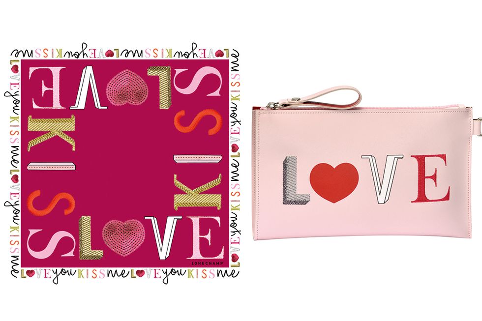 Text, Pink, Magenta, Font, Bag, Rectangle, Material property, Shoulder bag, Coquelicot, Label, 