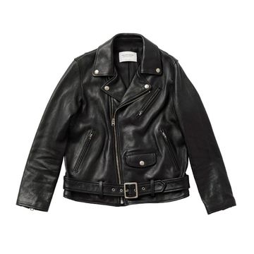 Clothing, Jacket, Leather, Leather jacket, Outerwear, Sleeve, Textile, Collar, Top, 