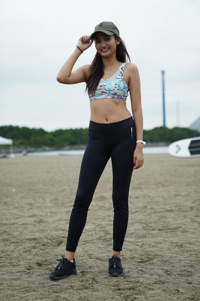 ROXY FITNESS RUN SUP YOGA」で見つけた！ ロキシーガールたちの