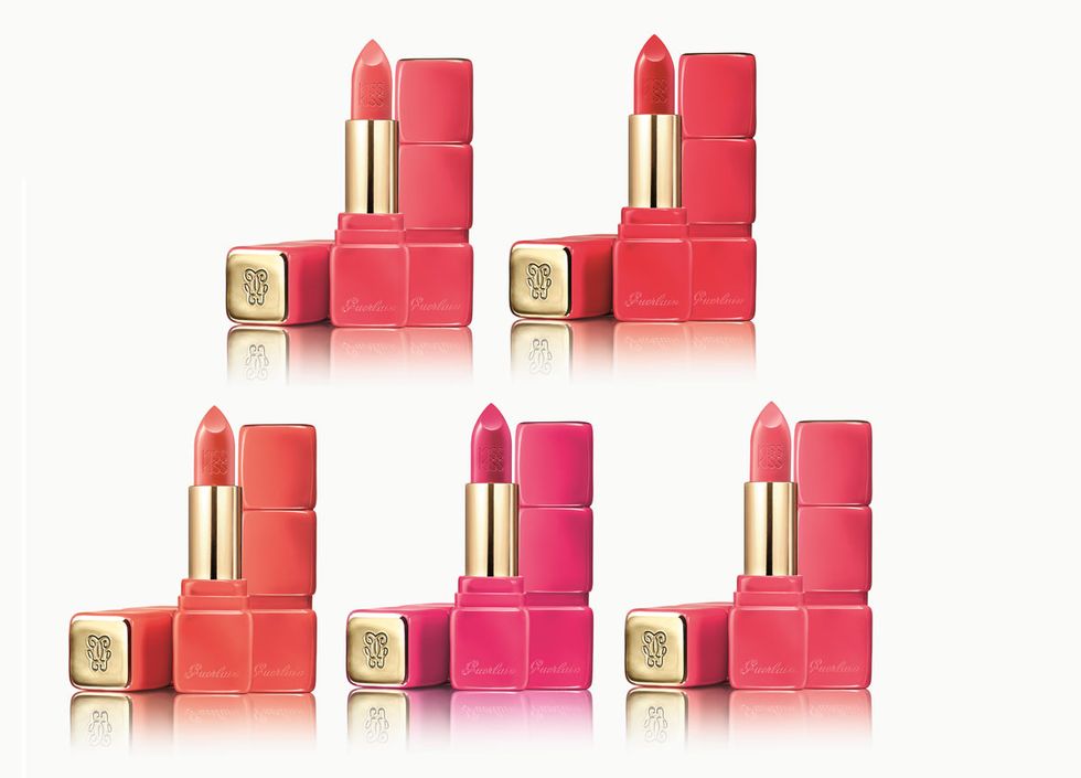 Lipstick, Pink, Cosmetics, Red, Product, Beauty, Lip, Material property, Magenta, Tints and shades, 