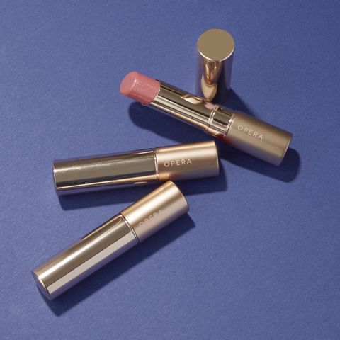 Product, Lipstick, Cosmetics, Material property, Cylinder, Brass, Metal, 