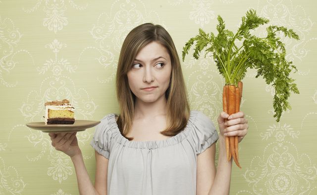 Carrot, Plant, Food, Brown hair, Vegetable, Vegetarian food, Long hair, Gesture, Leaf vegetable, Food craving, 