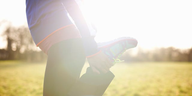 White, Grass, Sunlight, Backlighting, Light, Lens flare, Sky, Human leg, Leg, Photography, 