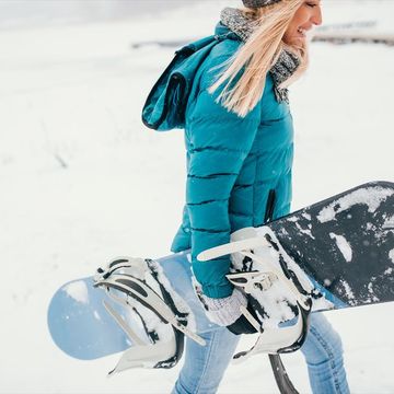 Blue, Turquoise, Snowboard, Jeans, Snow, Winter, Fashion, Outerwear, Footwear, Cool, 