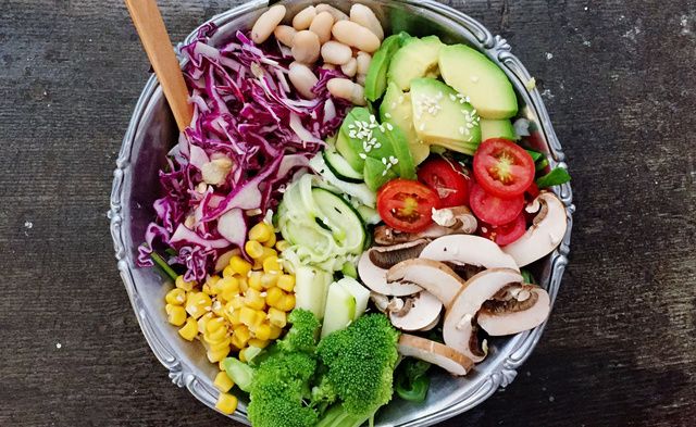 Food, Vegetable, Produce, Ingredient, Tableware, Food group, Salad, Leaf vegetable, Vegan nutrition, Natural foods, 