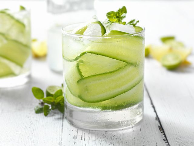 Food, Drink, Alcoholic beverage, Cocktail garnish, Caipiroska, Plant, Vegetable juice, Ingredient, Non-alcoholic beverage, Distilled beverage, 