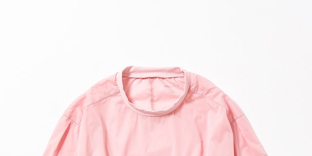 Clothing, Pink, Outerwear, Sleeve, Peach, Hood, Jacket, Blouse, Sweatshirt, Sweater, 