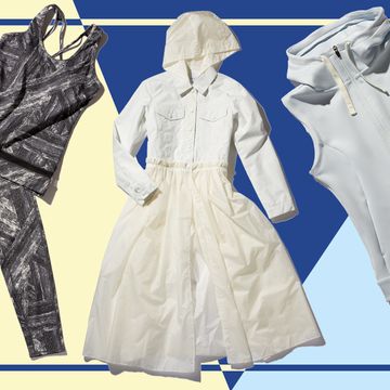Clothing, White, Outerwear, Raincoat, Sleeve, Overcoat, Coat, Costume design, Rain suit, Jacket, 