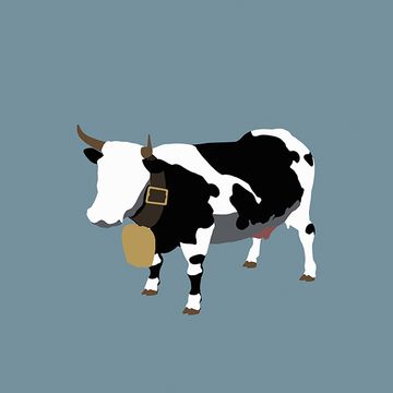 Bovine, Dairy cow, Cow-goat family, Livestock, Ox, Bull, Animation, 