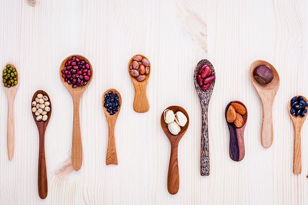 Spoon, Wooden spoon, Cutlery, Fork, Tableware, Kitchen utensil, Wood, Tool, 