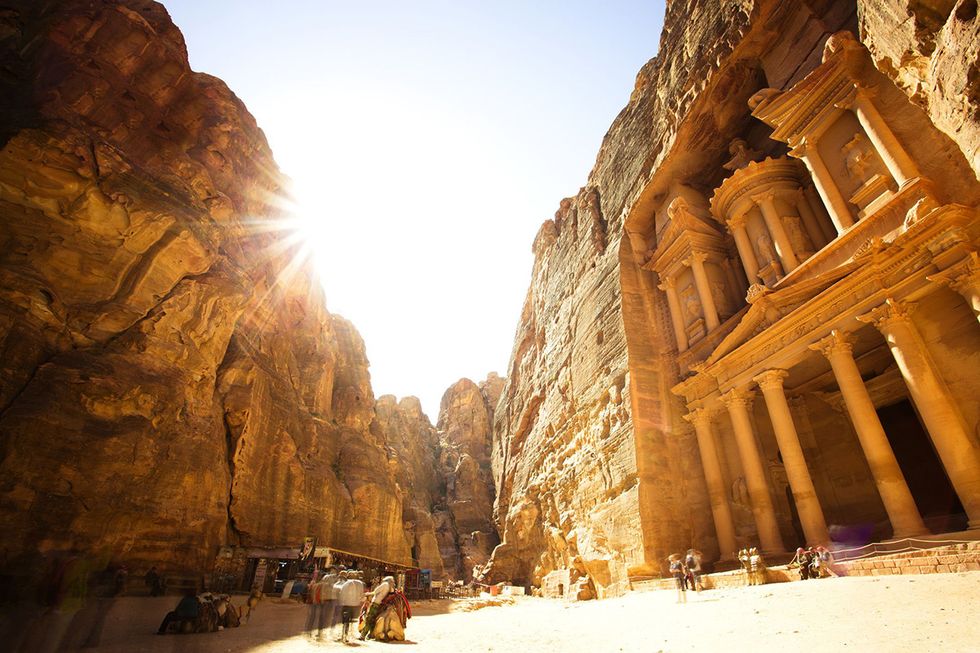 Sky, Wadi, Ancient history, Historic site, Yellow, Rock, Formation, Geology, History, Landscape, 