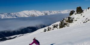 Snow, Skier, Skiing, Ski, Piste, Winter sport, Winter, Geological phenomenon, Outdoor recreation, Recreation, 