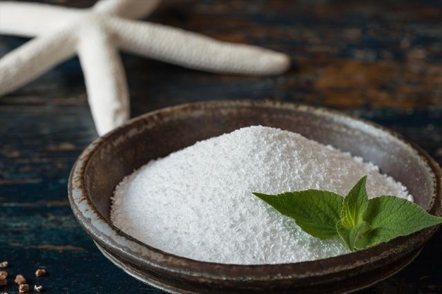 Sea salt, Ingredient, Food, Table sugar, Sugar, Cuisine, Herb, 