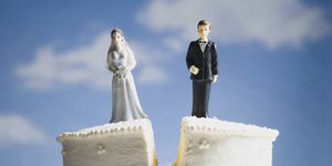 White, Wedding cake, Wedding ceremony supply, Figurine, Icing, Marriage, Buttercream, Bride, Cake, Wedding, 