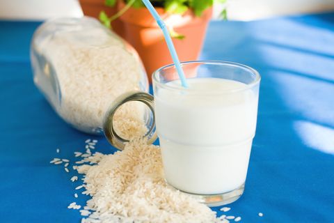 Food, Drink, Rice milk, Lactose, Grain milk, Milk punch, Horchata, Almond milk, Soy milk, Hemp milk, 