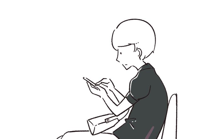 Sitting, Line art, Cartoon, Arm, Leg, Reading, Finger, Coloring book, Drawing, Sketch, 