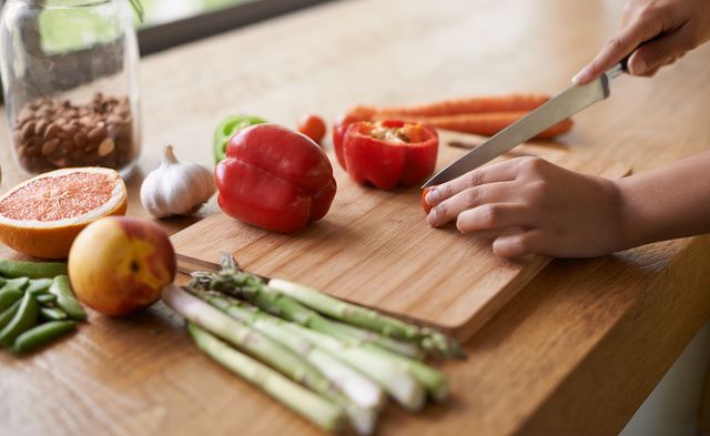 Food, Vegetable, Cuisine, Ingredient, Dish, Cutting board, Recipe, Vegan nutrition, Produce, Tomato, 