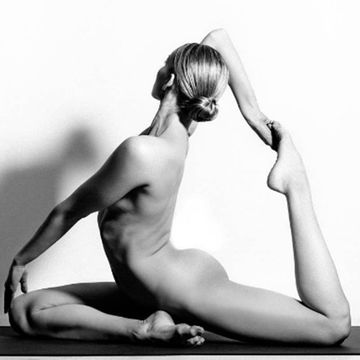Physical fitness, Shoulder, Sitting, Yoga, Black-and-white, Joint, Arm, Photography, Leg, Stretching, 