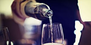 Drink, Wine glass, Champagne stemware, Stemware, Wine, Alcoholic beverage, Snifter, Alcohol, Glass, Wine cocktail, 