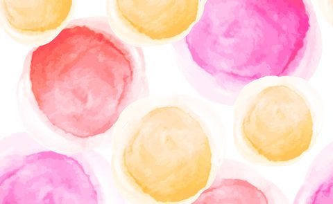 Pink, Food, Watercolor paint, Egg, Pattern, 
