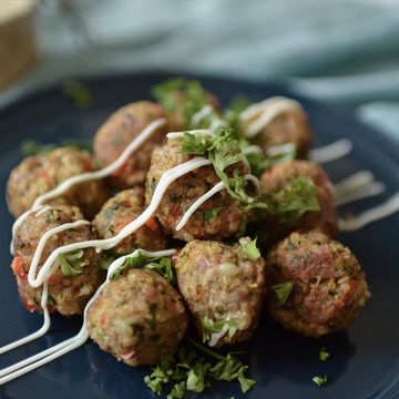 Dish, Food, Cuisine, Ingredient, Meatball, Produce, Meat, Staple food, Recipe, Kofta, 