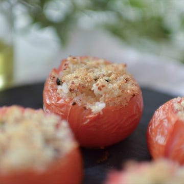 Food, Dish, Tomato, Cuisine, Ingredient, Solanum, Produce, Recipe, Stuffed peppers, Vegetarian food, 