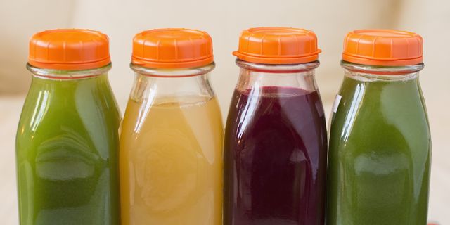 Juice, Drink, Vegetable juice, Bottle, Mason jar, Non-alcoholic beverage, Squash, Kombucha, Plastic bottle, Grape juice, 