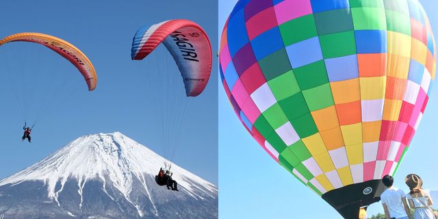 Air sports, Hot air ballooning, Hot air balloon, Paragliding, Parachute, Recreation, Fun, Extreme sport, Sky, Parachuting, 