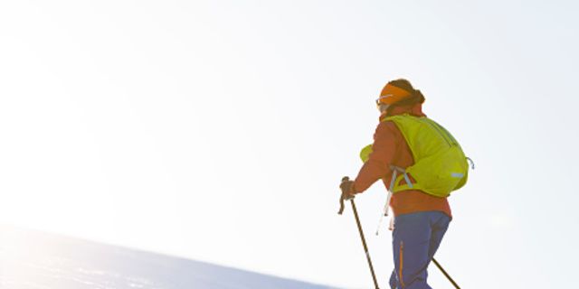 Skier, Ski, Snow, Cross-country skiing, Ski pole, Skiing, Ski Equipment, Outdoor recreation, Recreation, Cross-country skier, 